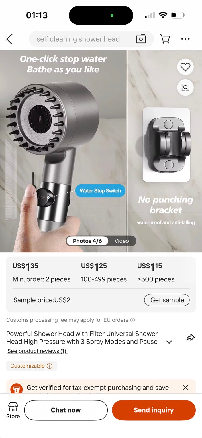 Shower filter