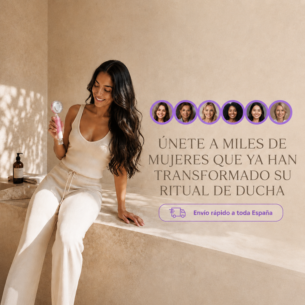 Filtro de Ducha Purificante con Vitamina C